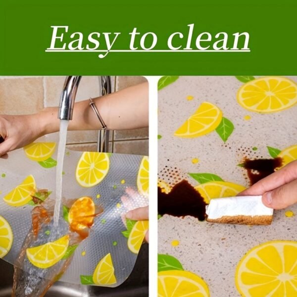 b21d31f33cefaa563c1ebbed82bf3bfe.jpg Waterproof Kitchen Mat Shelf Liner 45×150 – Easy To Clean, Oil Proof, Anti Slip Multipurpose Drawer And Shelf Cover (Random Color)