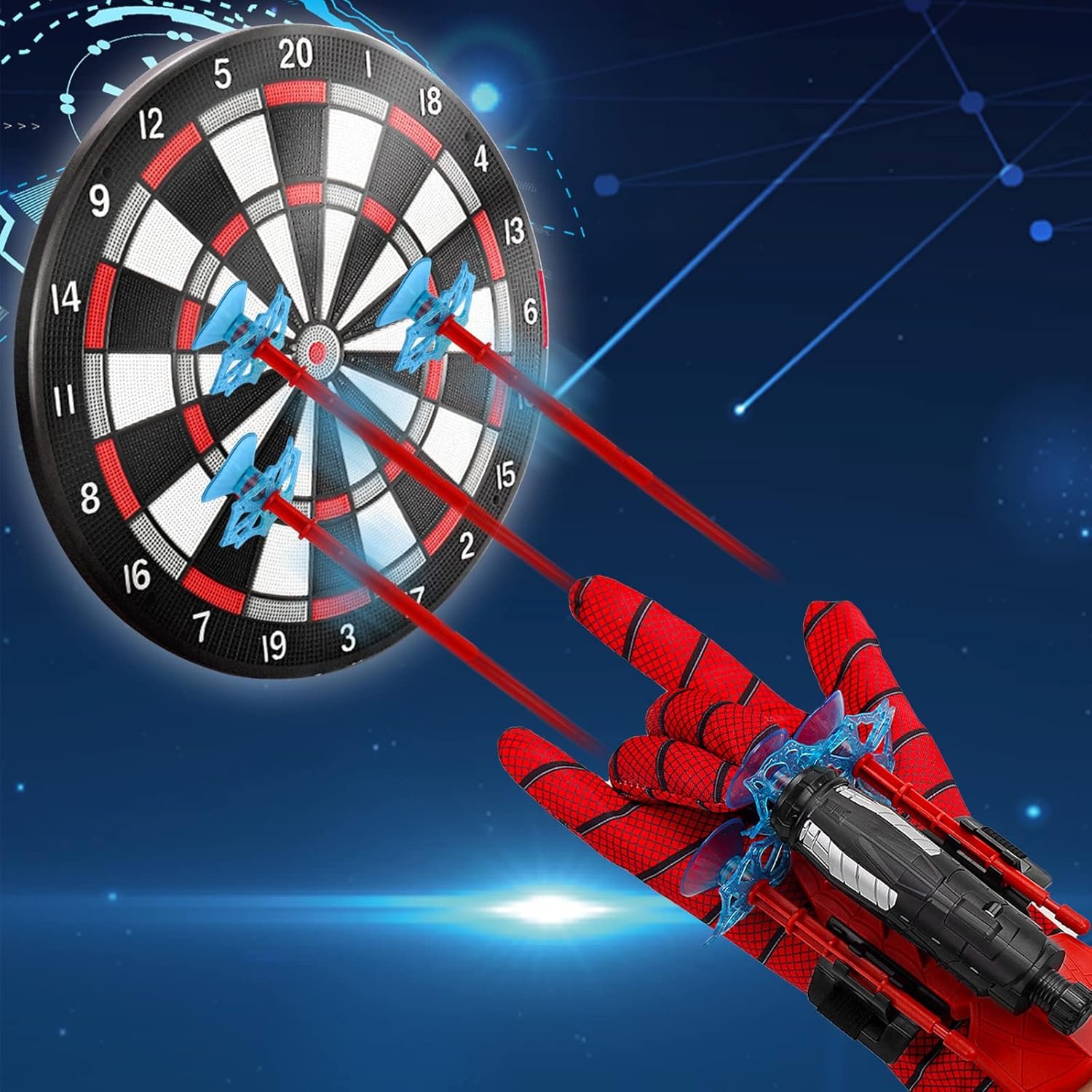 Spider-Man Wrist Shooter ,Transmitter Set For Kids - Multicolour - Image 2