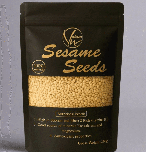 Pure Sesame Seeds – Nutrient-Rich Superfood for Cooking, Baking & Wellness (250g)
