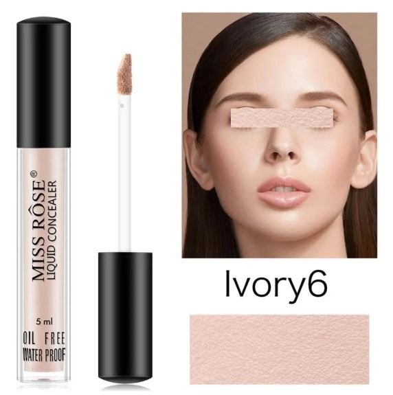Miss Rose 3 PC Regular Deal Silk Foundation Concealer & Blender - Image 4