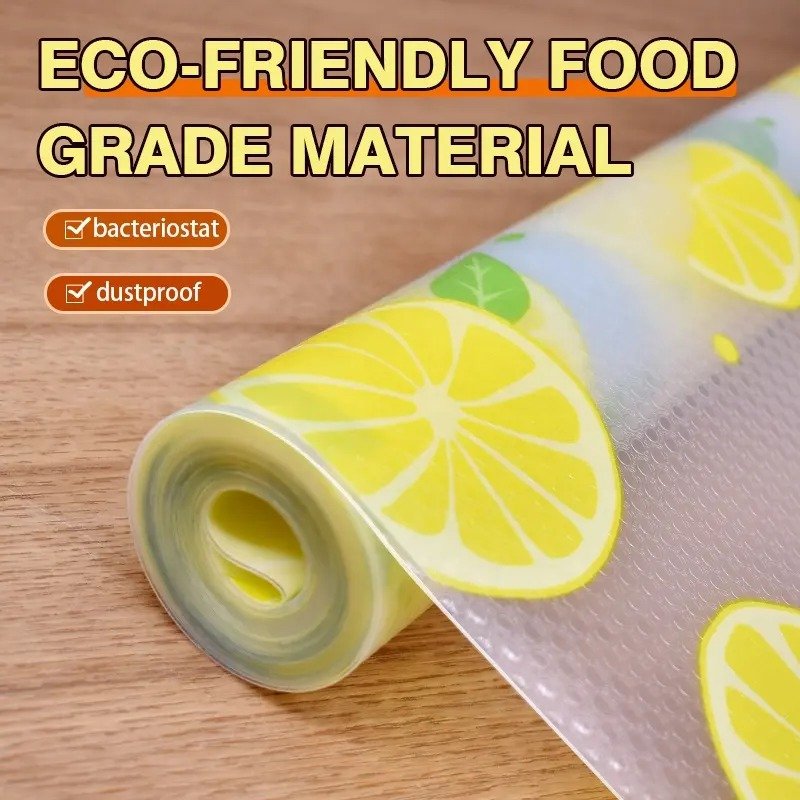 Waterproof Kitchen Mat Shelf Liner 45×150 – Easy To Clean, Oil Proof, Anti Slip Multipurpose Drawer And Shelf Cover (Random Color) - Image 2